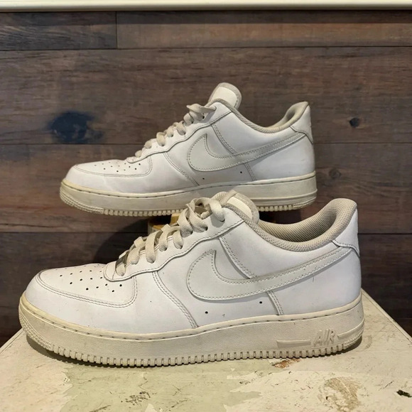 Nike Air Force 1 315122-111 size 11.5 Men's Triple White Sneakers - Picture 5 of 10